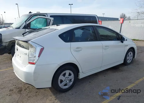 2011 Toyota Prius Two from USA, damaged, VIN JTDKN3DU4B5369121